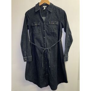Isabel Maternity by Ingrid & Isabel Long Sleeve Denim Dress, Size XS